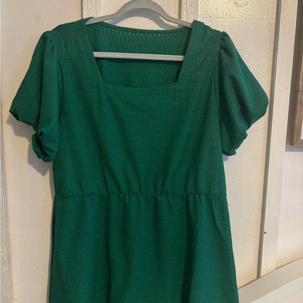 Elegant Green Dress